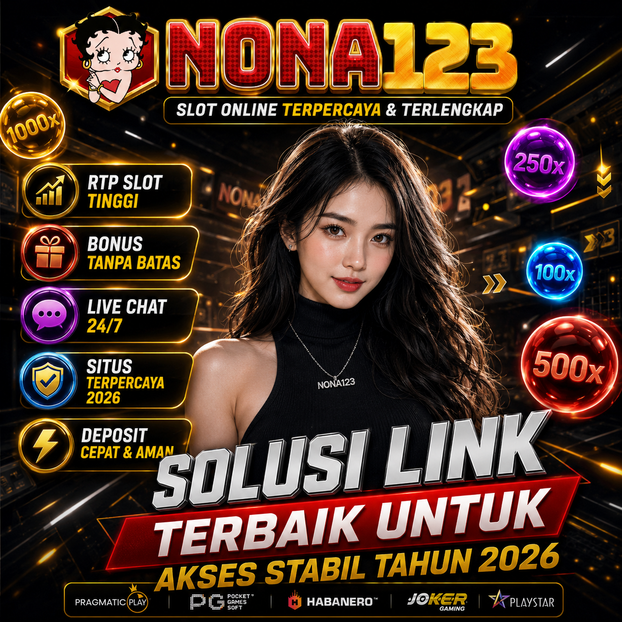 NONA123 Slot Online Terpercaya 2026 | RTP Tinggi, Aman & Mudah Menang